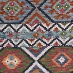 Kelim Rug - Splash - 256 x 190 cm - multicolored