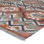 Kelim Rug - Splash - 256 x 190 cm - multicolored