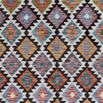 Kelim Rug - Splash - 241 x 185 cm - multicolored