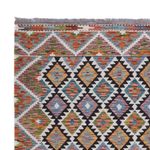 Kelim Rug - Splash - 241 x 185 cm - multicolored