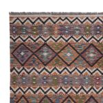 Kelim Rug - Splash - 301 x 212 cm - multicolored