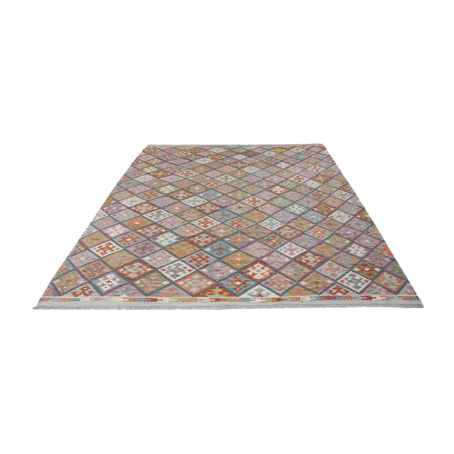 Kelim Rug - Splash - 300 x 206 cm - multicolored