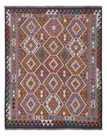 Kelim Rug - Splash - 205 x 165 cm - multicolored