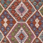 Kelim Rug - Splash - 205 x 165 cm - multicolored