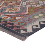 Kelim Rug - Splash - 205 x 165 cm - multicolored