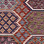 Kelim Rug - Splash - 195 x 158 cm - multicolored