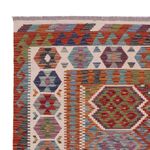 Kelim Rug - Splash - 195 x 158 cm - multicolored