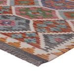 Kelim Rug - Splash - 204 x 146 cm - multicolored