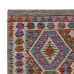 Kelim Rug - Splash - 150 x 107 cm - multicolored