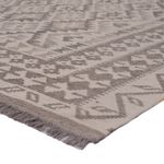 Kelim Rug - Splash - 356 x 252 cm - light grey