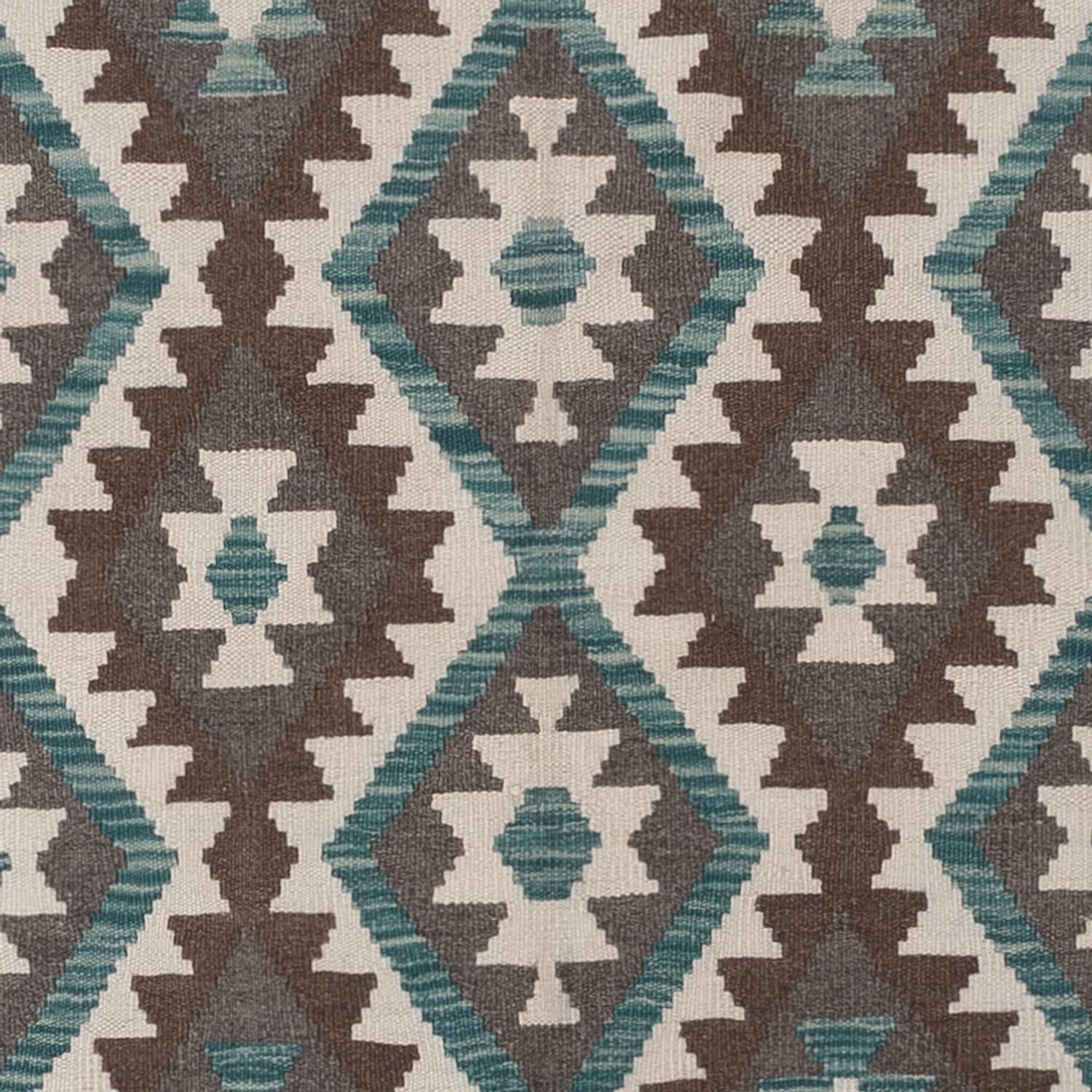 Kelim Rug - Splash - 294 x 197 cm - dark grey