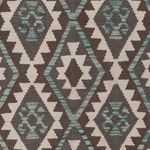 Kelim Rug - Splash - 286 x 206 cm - dark grey