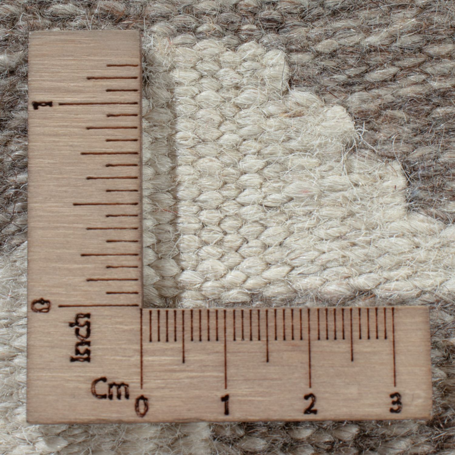 Kelim Rug - Splash - 296 x 202 cm - light grey