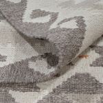 Kelim Rug - Splash - 296 x 202 cm - light grey