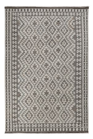 Kelim Rug - Splash - 299 x 200 cm - light grey
