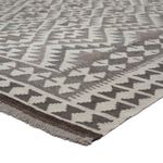 Kelim Rug - Splash - 299 x 200 cm - light grey