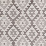 Kelim Rug - Splash - 244 x 185 cm - light grey