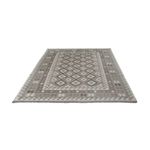 Kelim Rug - Splash - 251 x 188 cm - light grey