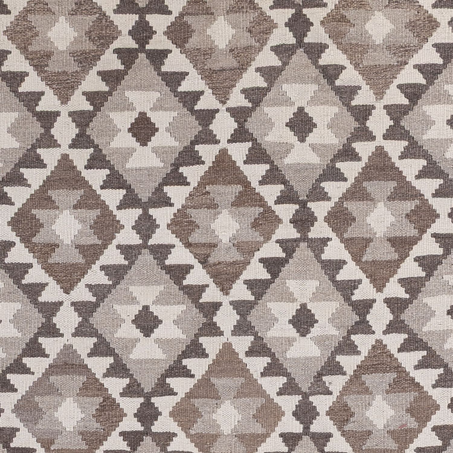 Kelim Rug - Splash - 239 x 185 cm - light grey