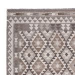 Kelim Rug - Splash - 239 x 185 cm - light grey