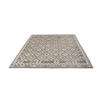Kelim Rug - Splash - 239 x 185 cm - light grey