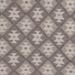 Kelim Rug - Splash - 244 x 177 cm - dark grey