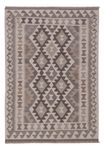 Kelim Rug - Splash - 149 x 104 cm - dark grey