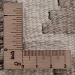 Kelim Rug - Splash - 149 x 104 cm - dark grey