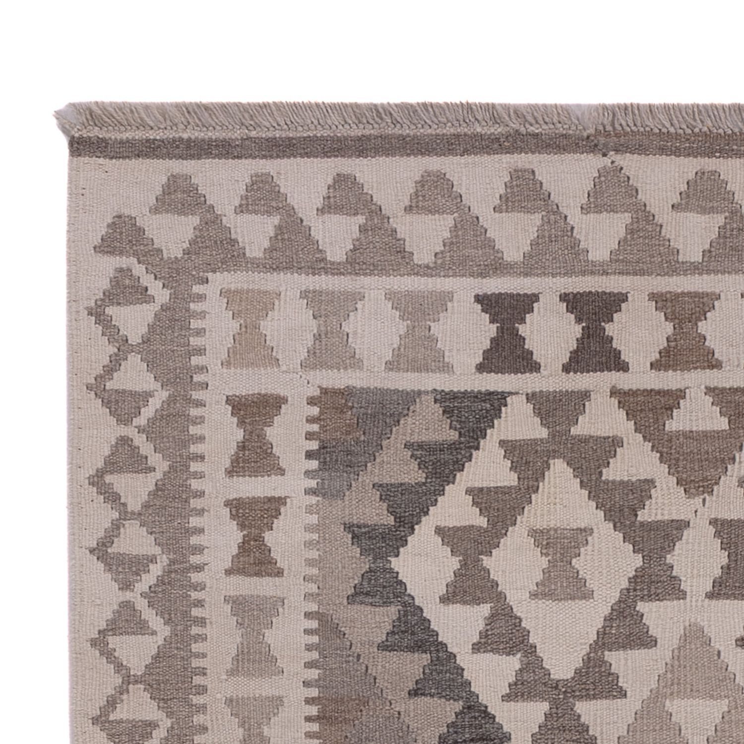 Kelim Rug - Splash - 157 x 104 cm - dark grey