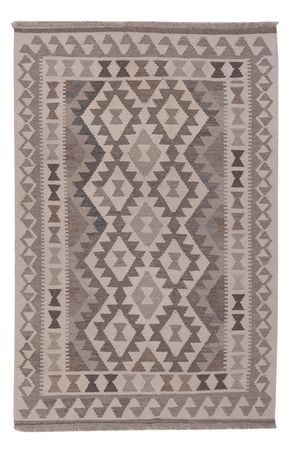 Kelim Rug - Splash - 157 x 104 cm - dark grey
