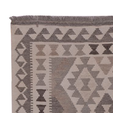 Kelim Rug - Splash - 155 x 103 cm - dark grey