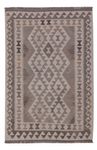Kelim Rug - Splash - 155 x 103 cm - dark grey
