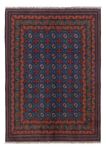 Afghan Rug - Filpa - 201 x 150 cm - dark blue