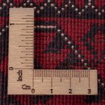 Runner Afghan Rug - 300 x 82 cm - dark red