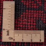 Runner Afghan Rug - Kunduz - 296 x 79 cm - dark red