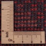 Runner Afghan Rug - Filpa - 194 x 100 cm - dark red