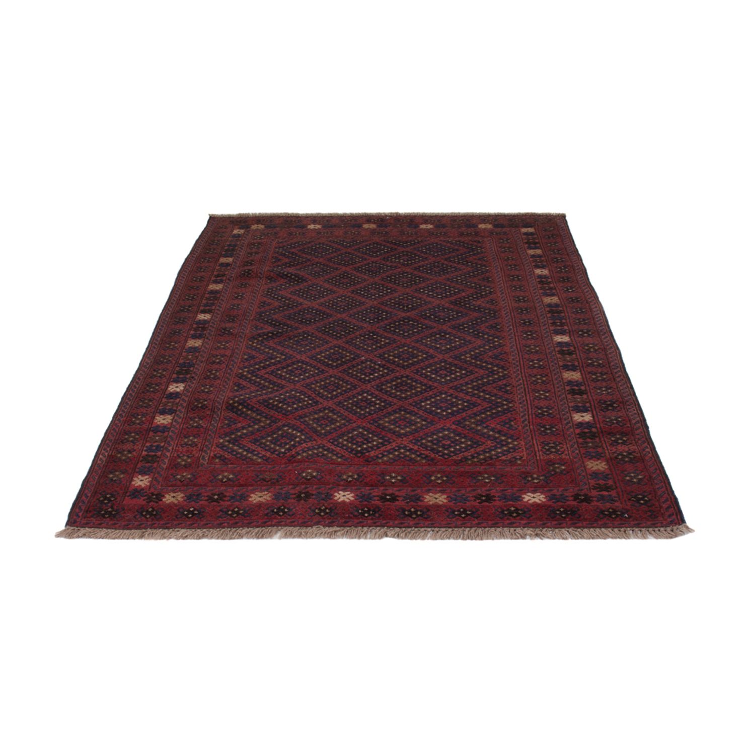 Kelim Rug - Oriental - 196 x 136 cm - dark red