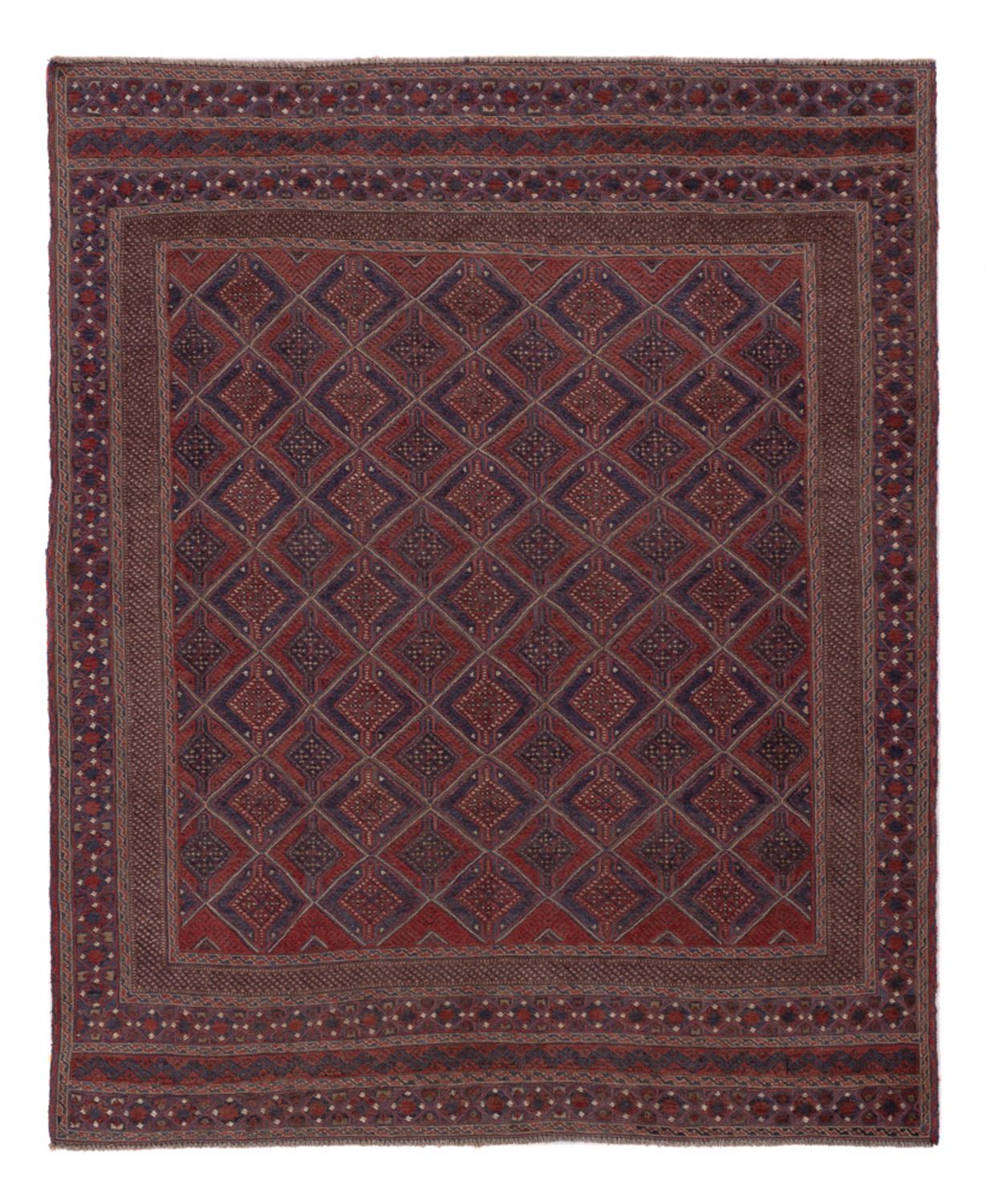 Kelim Rug - Oriental - 185 x 152 cm - rust