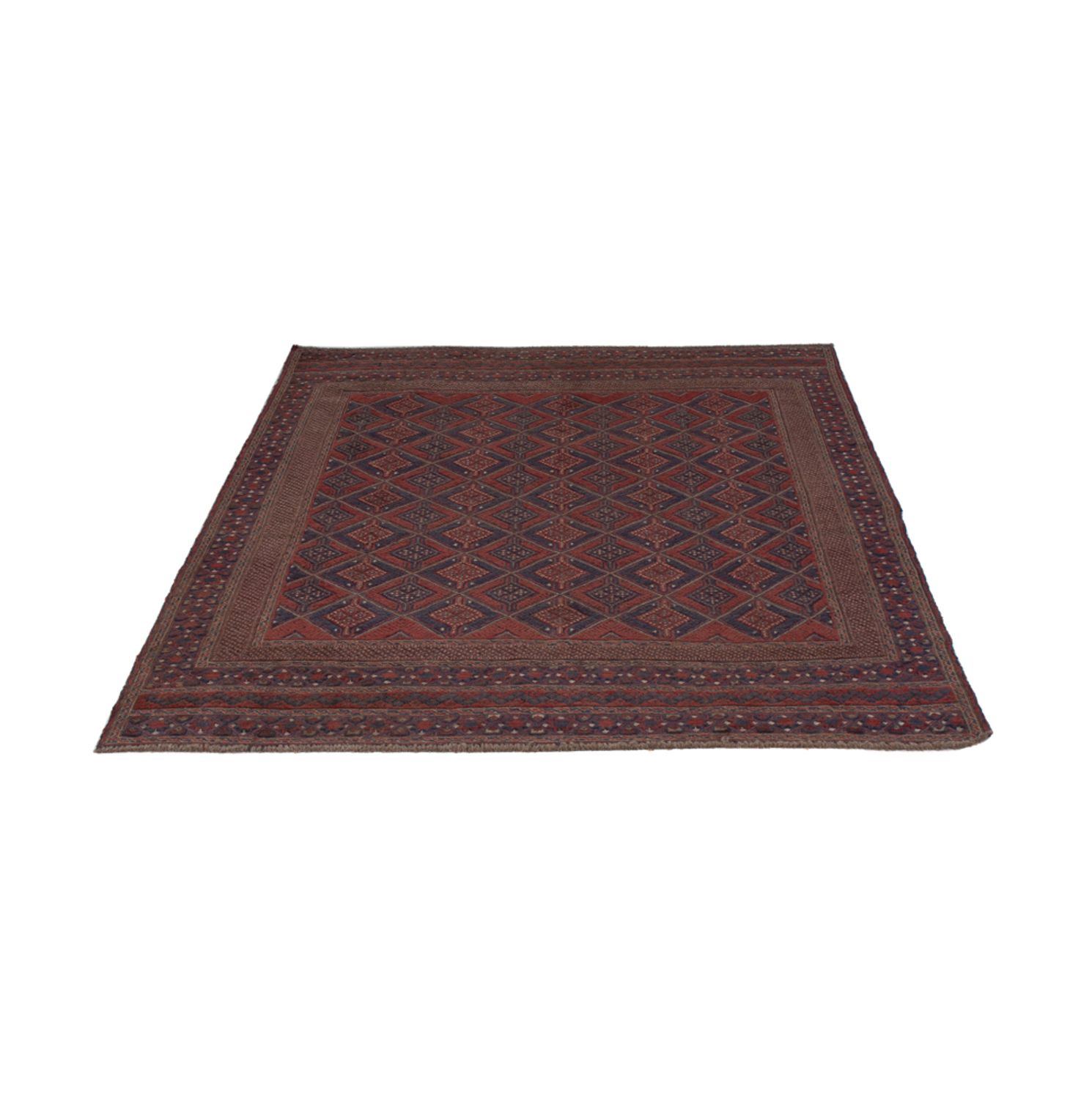 Kelim Rug - Oriental - 185 x 152 cm - rust