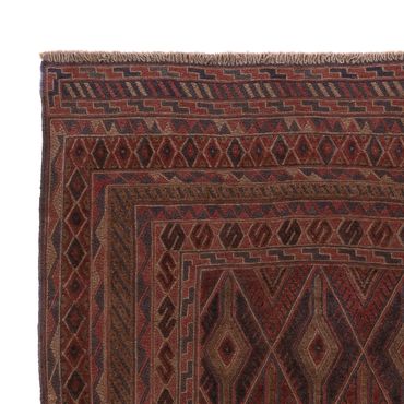 Kelim Rug - Oriental - 194 x 150 cm - dark beige
