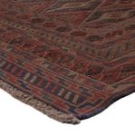 Kelim Rug - Oriental - 194 x 150 cm - dark beige