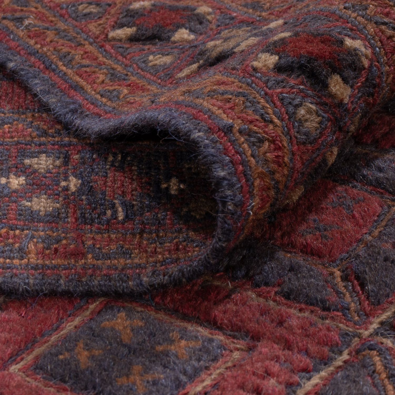 Kelim Rug - Oriental - 197 x 154 cm - dark beige