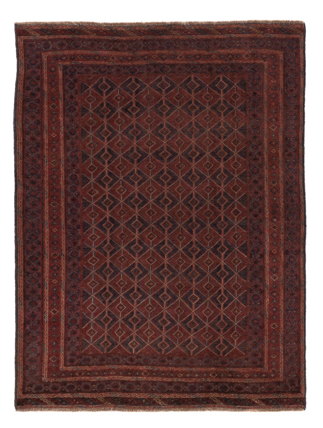 Kelim Rug - Oriental - 202 x 149 cm - dark beige