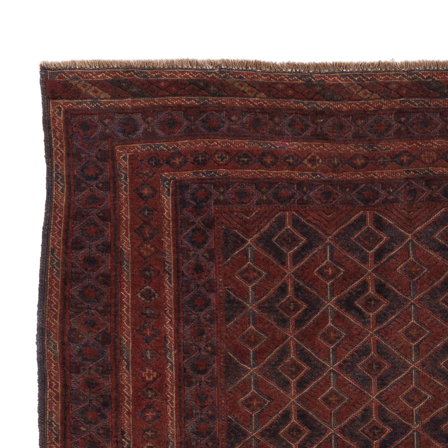 Kelim Rug - Oriental - 202 x 149 cm - dark beige