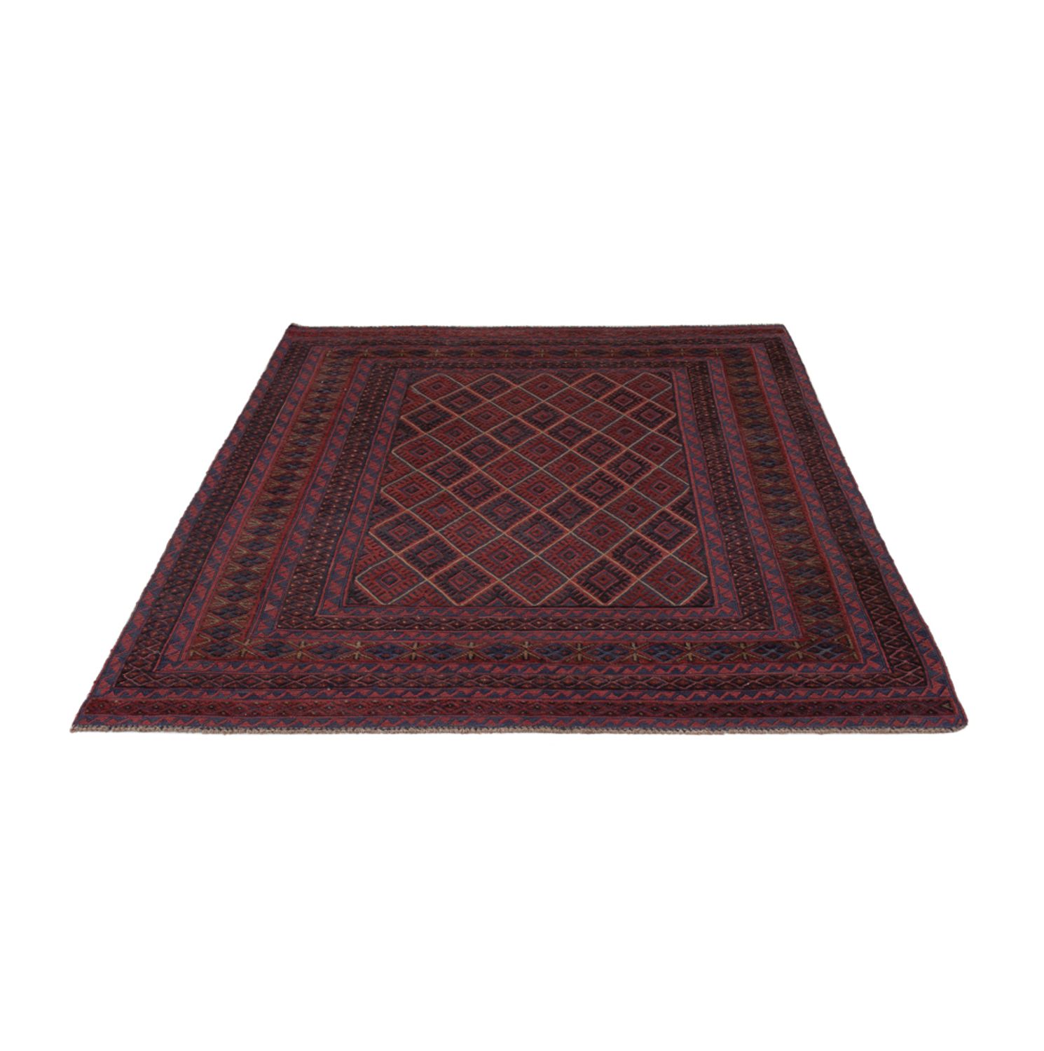 Kelim Rug - Oriental - 187 x 151 cm - dark beige