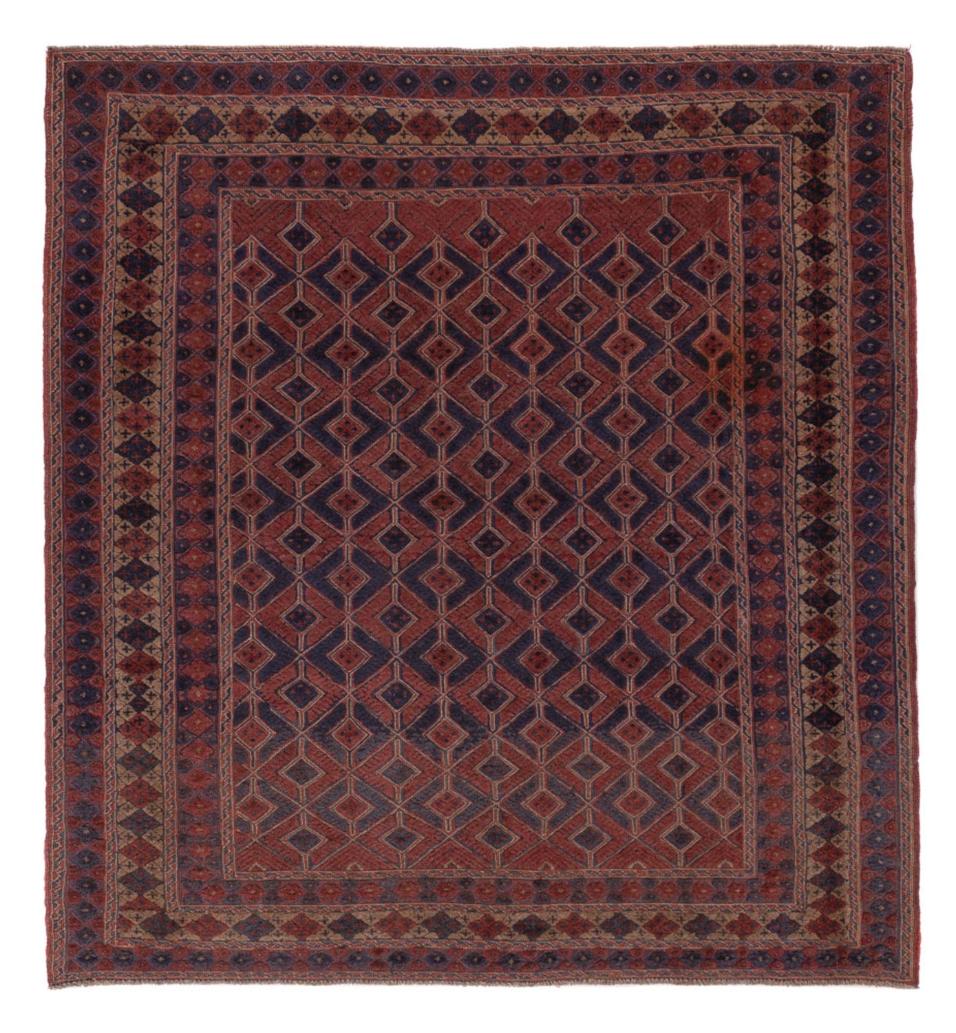 Runner Kelim Rug - Oriental - 180 x 173 cm - dark beige