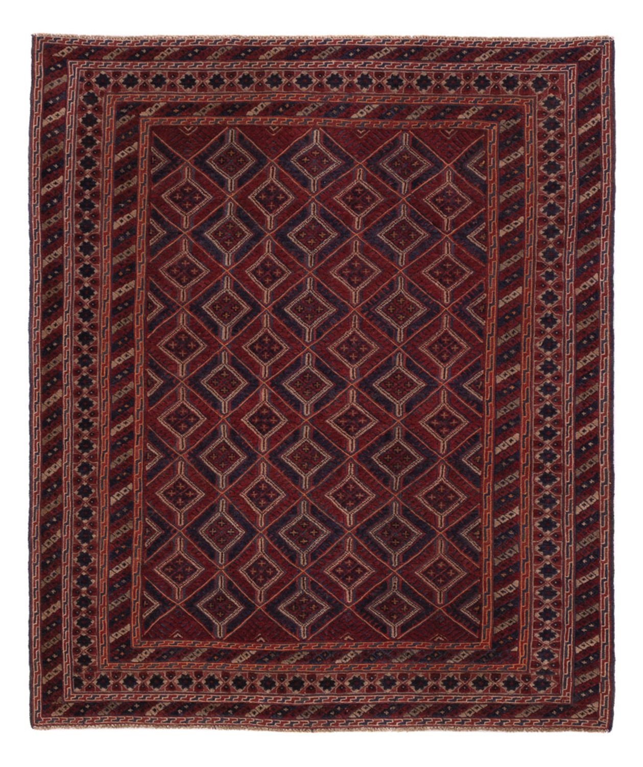 Runner Kelim Rug - Oriental - 177 x 156 cm - dark beige