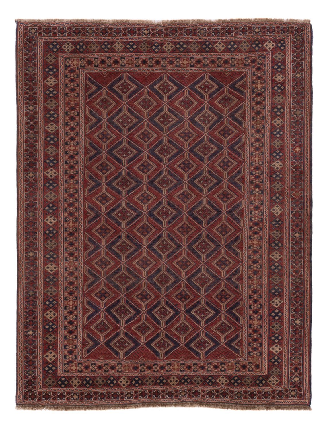 Kelim Rug - Oriental - 198 x 150 cm - dark beige