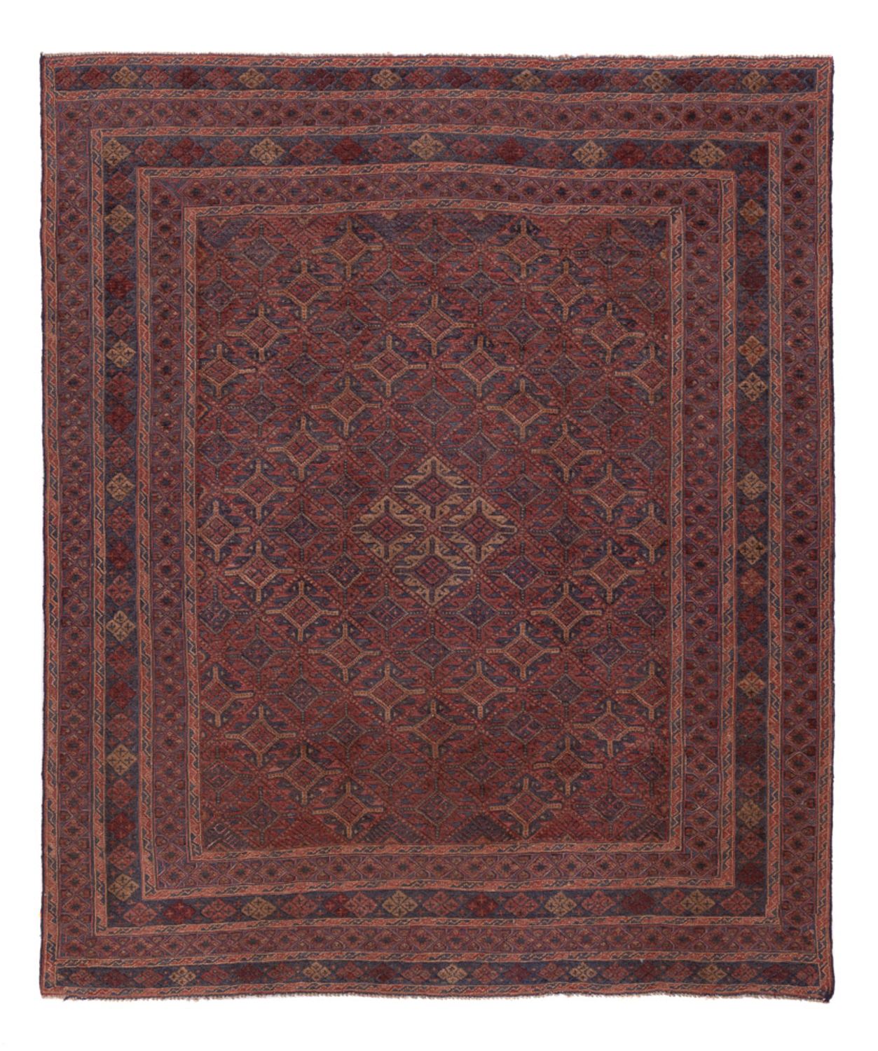 Kelim Rug - Oriental - 190 x 157 cm - dark beige