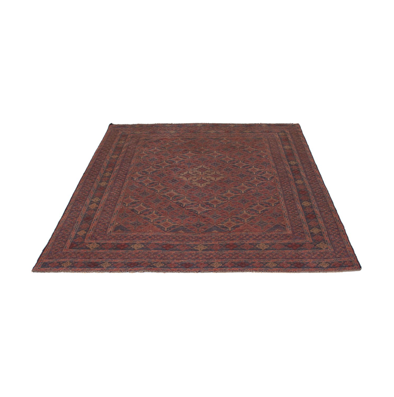 Kelim Rug - Oriental - 190 x 157 cm - dark beige
